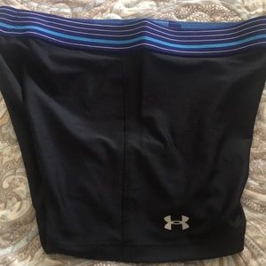 Black Under Armour compression shorts
